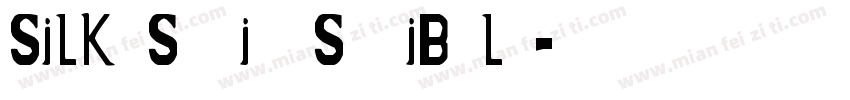 Silk Serif SemiBold字体转换